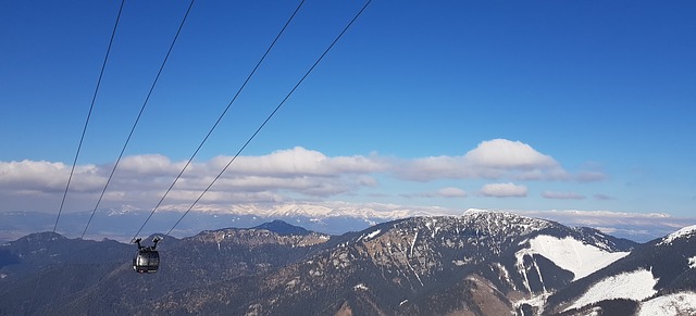uitzicht wintersportgebied Jasná chopok