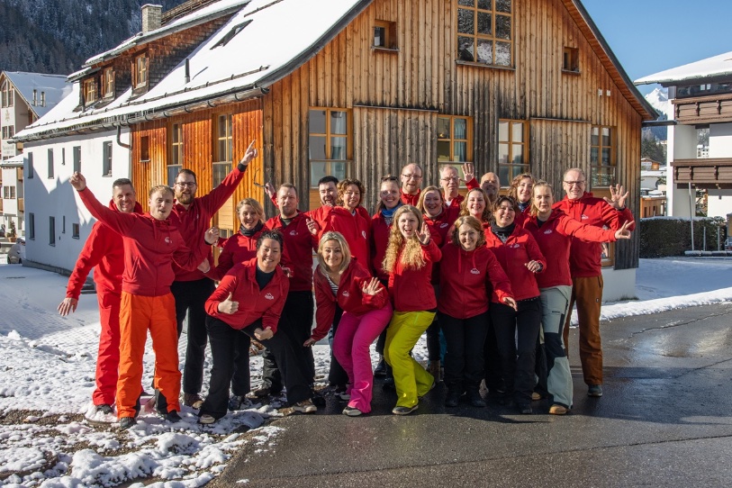 Het team van Chalet.nl, waaronder ook Paul Buisman